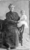 Clarissa (Beemer) Warnock & grandson, Buddie